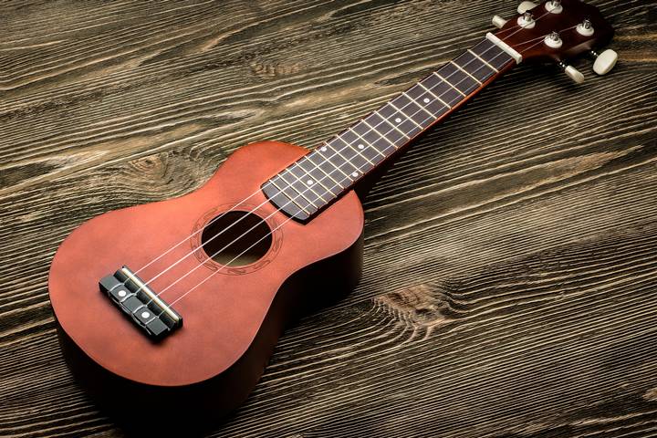 Ukuleles are one of the most popular types of guitars.